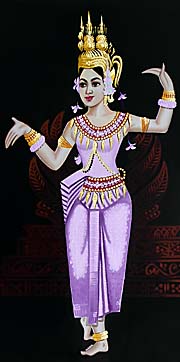 Khmer Dancer by Asienreisender